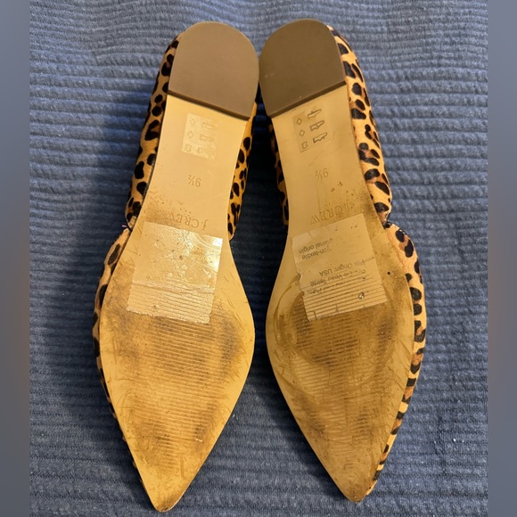 J. Crew Leopard Print Size 9.5 Flat Shoes - Picture 3 of 5